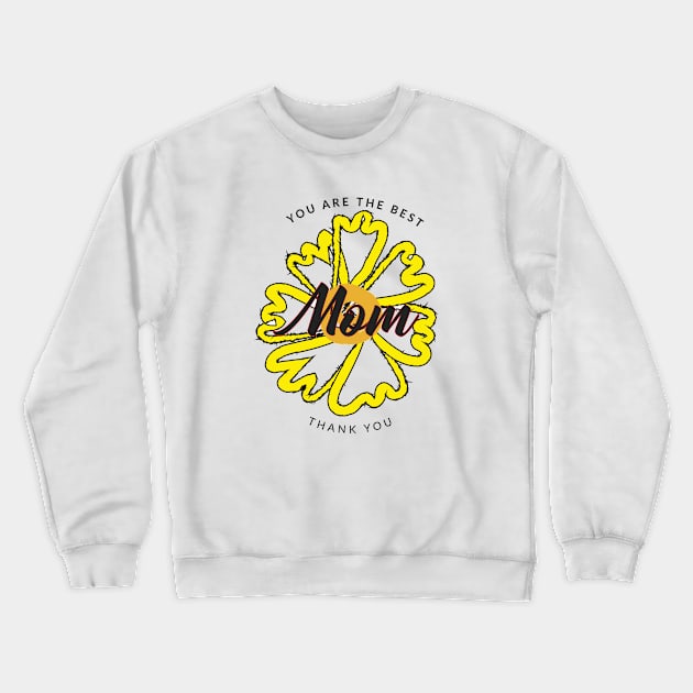 Happy Mothers Day Crewneck Sweatshirt by Dieowl